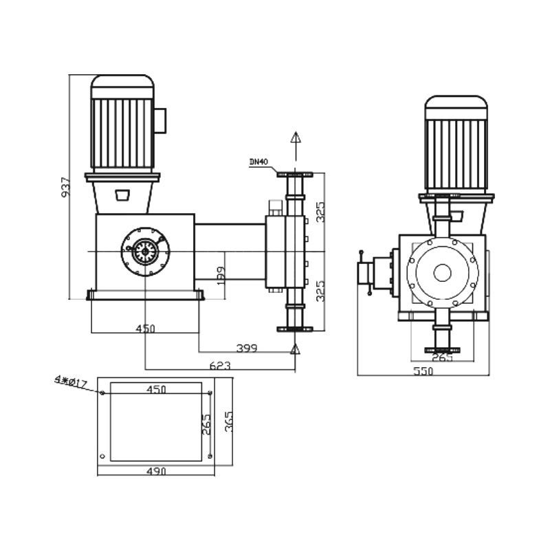 J-DM Hydraulica Diaphragm Metering Pumps